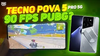 Tecno Pova 5 Pro 5G Pubg Test in 2025🔥❤️ | FULL GAMING REVIEW🥵 | Tecno POVA 6 Pro BETTER?