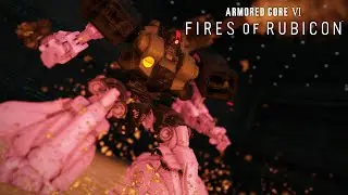 Armored core 6, fighting some chapter 1 bosses.