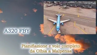 Microsoft Flight Simulator 2020 - Olbia Malpensa, volo completo con A320 FBW
