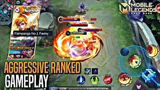 FANNY AGGRESSIVE GAMEPLAY by Yasuo | Fanny : Ranked Gameplay | Top Global Fanny | MLBB