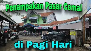 IMAM-3053. PENAMPAKAN PASAR COMAL DI PAGI HARI DI COMAL PEMALANG JAWA TENGAH.