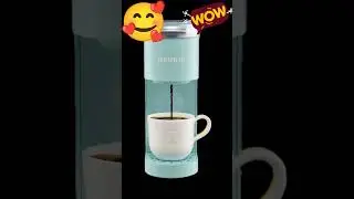 Keurig K-Mini Single Serve Coffee Maker, Studio Gray, 6 to 12 oz. Brew Sizes