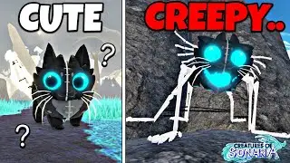 The CREEPIEST Creature is HERE... | Creatures of Sonaria