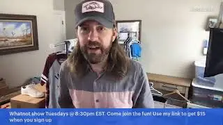 Tuesdays Whatnot Haul is FIRE. Join me for $1 Starts on Mens / Womens Premium Brand Clothing