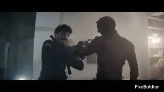 Punisher and Daredevil team up, Daredevil born again fight scene