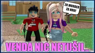 KONEČNĚ MĚ VENDA NEODHALIL!😱 Murder Mystery 2 w/@VendaliRoblox