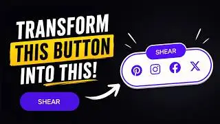 Animated Social Media Buttons | Pure HTML & CSS