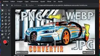 Convertir imágenes WEBP a PNG o JPG  |  Mejora la calidad de Imágenes   | Guardar imágenes en PIXLR
