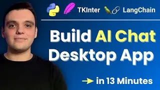 Build Your Own ChatGPT-like AI Desktop App in Python with TKInter & LangChain! (Step-by-Step Guide)