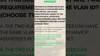 Fortinet NSE 4 Questions 2 