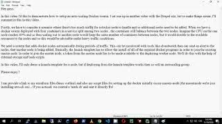 Autoscaling Docker Nodes