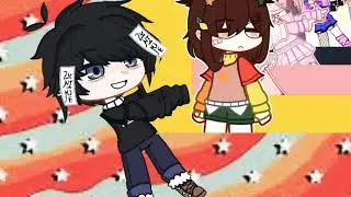 A chain of people but I am using CapCut