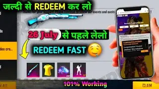 Free Fire Redeem Code Today 26 July 2022 | Redeem Code Free Fire Today | 101% Working Redeem Code //
