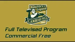 Rebirth Of A Legend  Lambeau Field