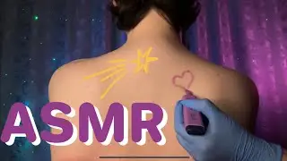 Real Person Back Tracing ASMR 🥰  Back Drawing 🧚‍♂️ You are my canvas! Doodling