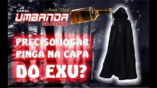 LAVEI A CAPA DO EXU - PRECISO JOGAR PINGA? #ensinamentos #umbanda #espiritualidade #candomblé