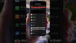 Here's why your phone slows down when its storage is full.