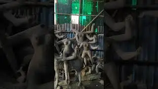 Jai Maa Kali/sculpture making #art #clay #youtube #shorts #shortsvideo