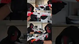Breaking in my New Nerf Blaster!