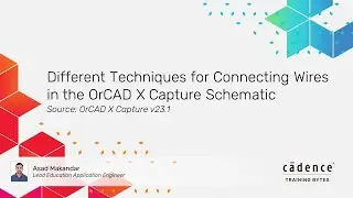 Different Techniques for Connecting Wires in the OrCAD X Capture Schematic