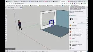 How to start Room Corner in Google Sketchup