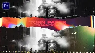 Torn Paper Transitions VOL. 2 | Premiere Pro