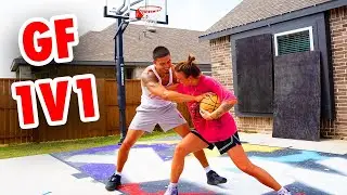 1v1 vs My GIRLFRIEND… (SHES TUFF)