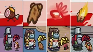 Among Us - All New Pet Animations December 2022 | The Nug, Coalton, Brant, Holiday Hammy