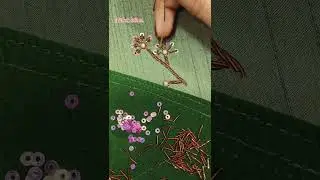 embroidery hand work 🪡 farrukhabad ki zardozi work 💥 zardozi hand work beautiful work 😍😍😍