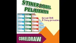 cara membuat stiker mata pelajaran di coreldraw