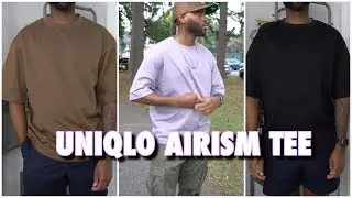 Uniqlo Airism Oversize Tee…Sizing + Fit