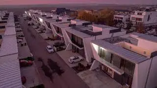 Vila moderna cu arhitectura deosebita si piscina pe acoperis!