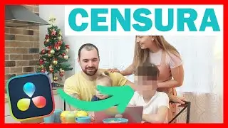 Effetto CENSURA DaVinci Resolve - Come OSCURARE VIDEO di PERSONE, TARGHE, BRAND