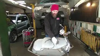 Бак на Паджеро Спорт1 из Нержавейки.