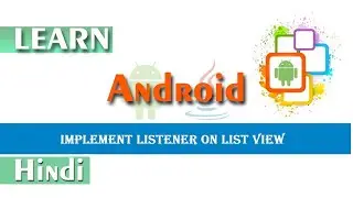 List View in Android studio - How to Implement Listener on List view