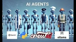 I will build ai agent workflow using crewai ollama chatgpt