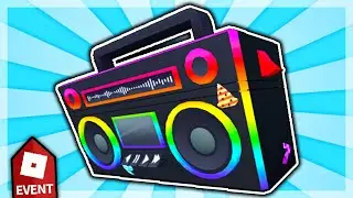 HOW TO GET RICK'S BOOM BOX in Vehicle Simulator!! (Roblox READY PLAYER TWO EVENT 2020)