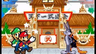 MUGEN Request [1249]: Super Better Mario & Super Better Luigi vs. Bugs Bunny & Daffy Duck
