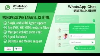 How to connect php/html with whatsapp to show any data of any person