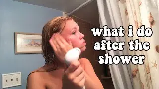 my after shower self care routine