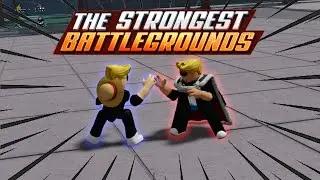 MADE MY FRIEND RAGE IN THE STRONGEST BATTLEGROUNDS...