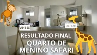 #vlogdereforma COMO FICOU O QUARTO DO GAEL | Quarto de menino reforma mão na massa