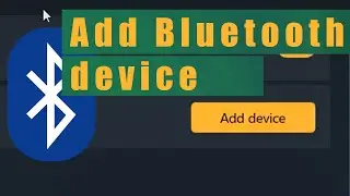 Add bluetooth device. Connecting wireless headphones