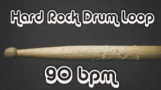 Hard Rock Drum Loop - 90 bpm