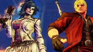 Street Fighter V. Poison vs Ken (Dante Outfit). Halloween x Devil May Cry