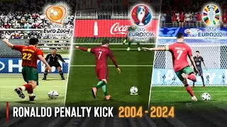Ronaldo Penalty Kick In Every UEFA Euro | 2004 - 2024 |