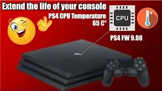 PS4 9.00 How To Show CPU Temperature When You Play Game On Real Time