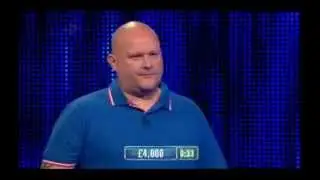 James aka bobbyzelmut from F365 on The Chase