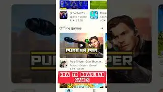 How to download Games on an Android phone #gaming #androidgames #gamesshorts
