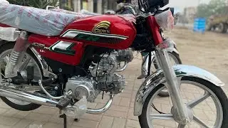 Crown 70cc new model 2025 alloy wheels & self start  new changes review soon